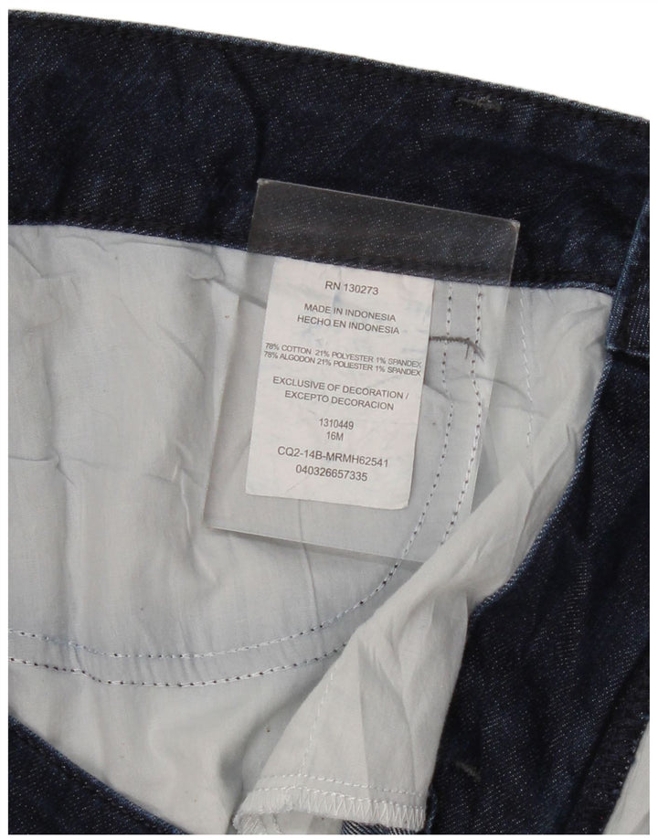 Jeans Capri Riders da donna LEE US 16 2XL W38 L19 Cotone blu