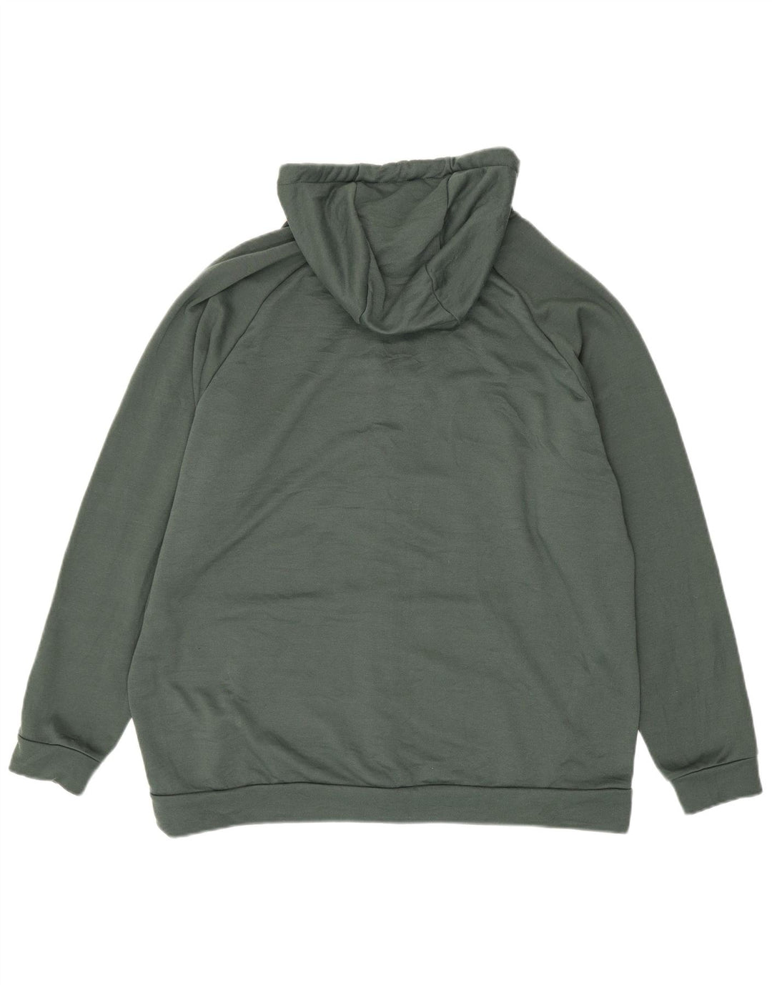 Felpa con cappuccio e zip NIKE Dri Fit da uomo XL verde poliestere