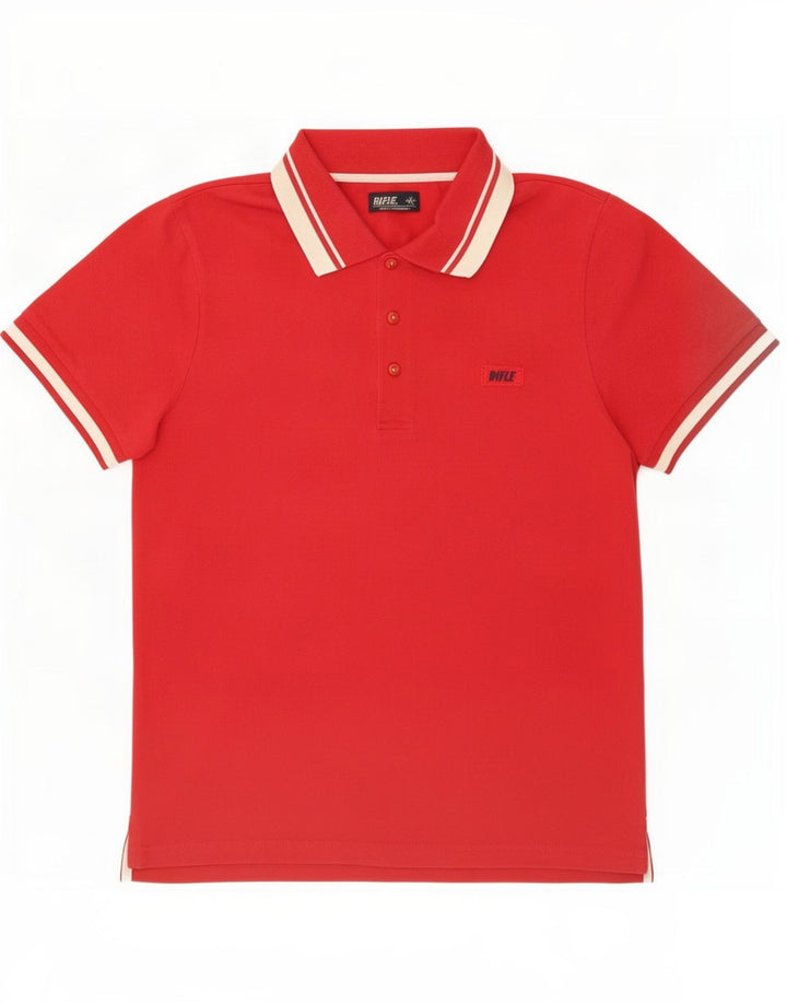 Polo da uomo Rifle piccola rossa in cotone
