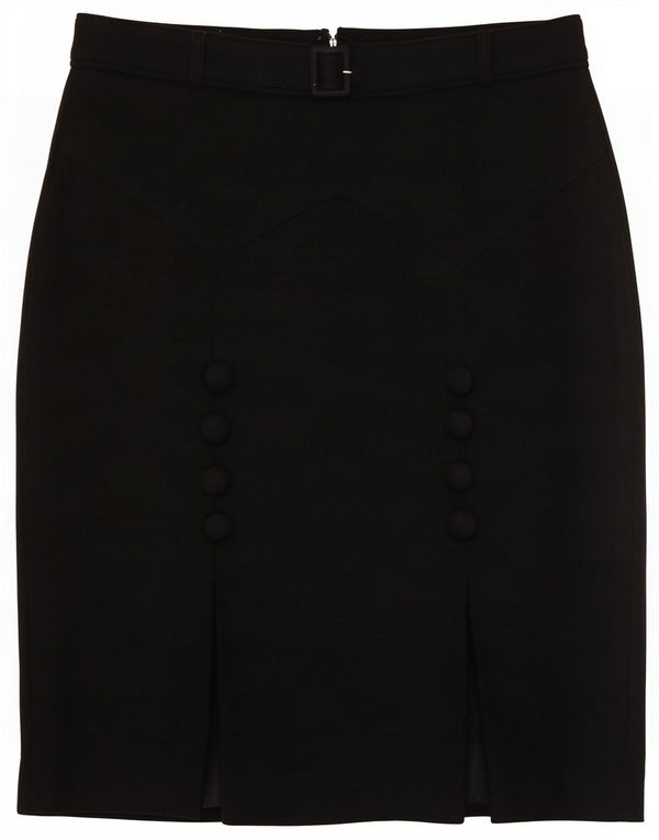 Gonna tubino da donna Guess media W30 poliestere nero