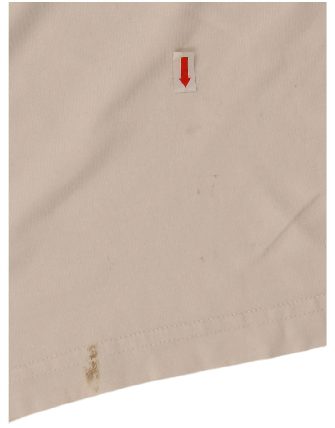 T-shirt grafica da uomo Asics Montego Bay, cotone a righe medie, bianco sporco