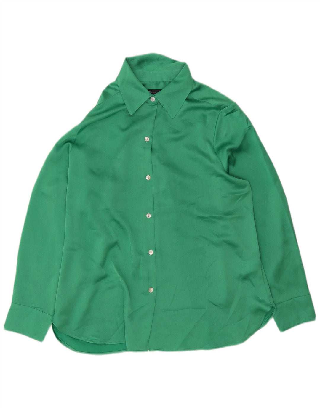 Camicia da donna Marks & Spencer UK 14 Large Verde Poliestere