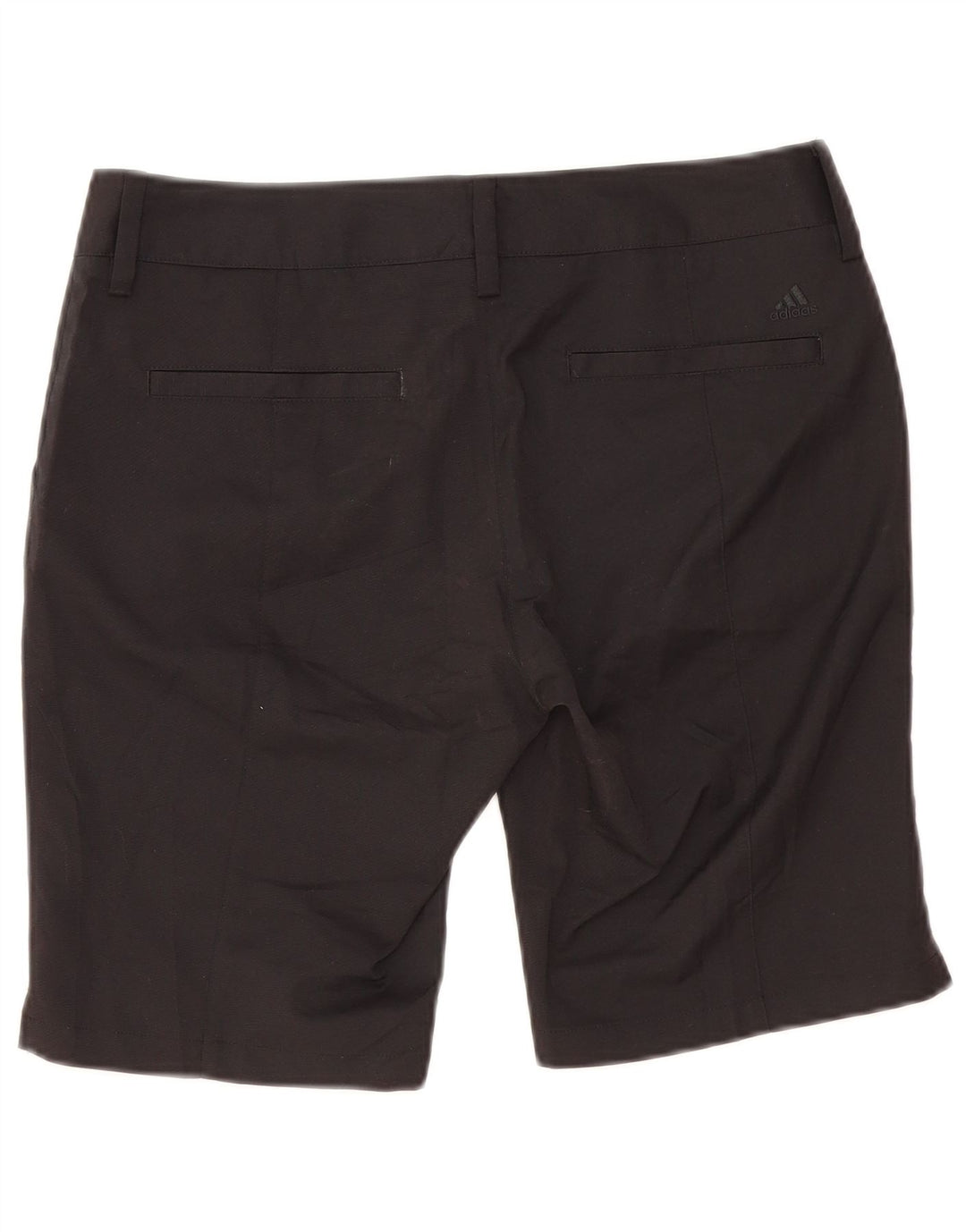 Pantaloncini chino Adidas da donna Climalite UK 12 Medium W32 poliestere nero