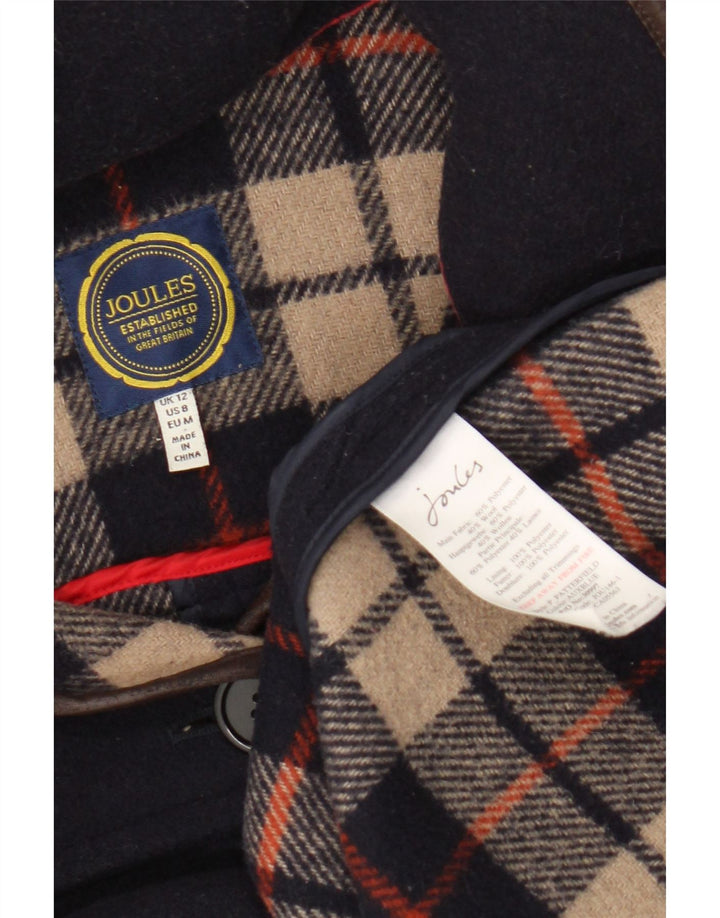 Soprabito con cappuccio da donna Joules UK 12 medio blu navy in poliestere
