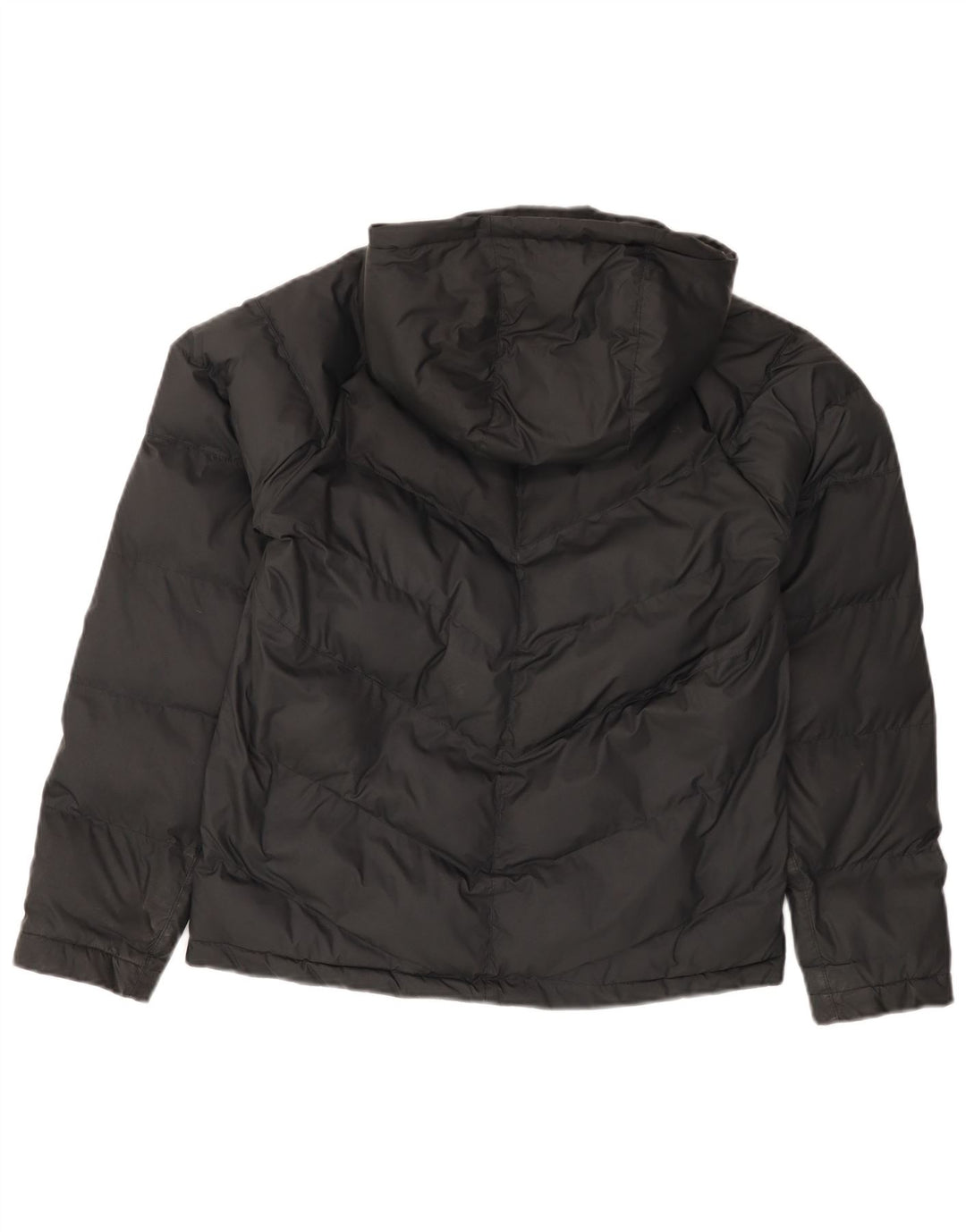 Giacca imbottita con cappuccio Nike per ragazze 13-14 anni XL poliestere nero