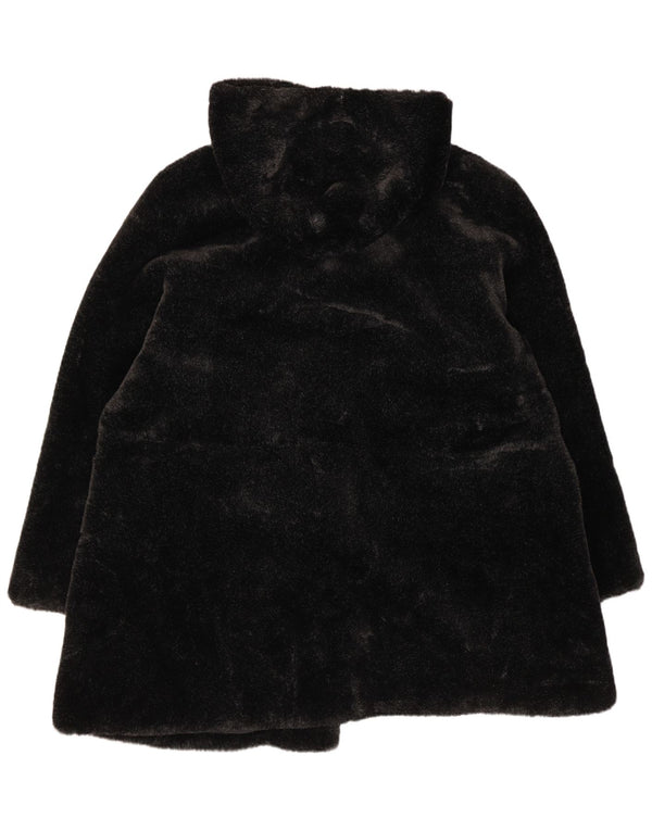 Giacca da donna in pelliccia sintetica con cappuccio Canda IT 48 XL acrilico nero