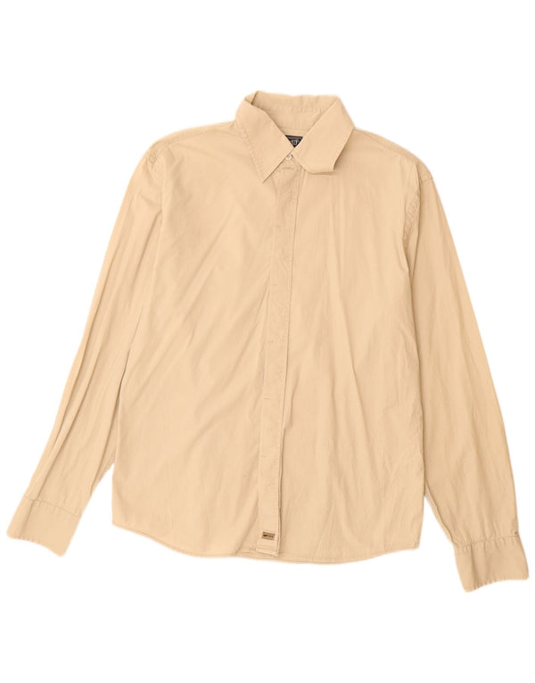 Camicia Uomo Gas XL Cotone Beige