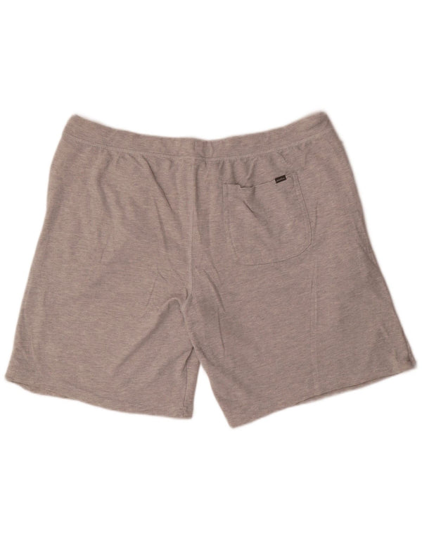 Pantaloncini sportivi da uomo Eddie Bauer XL in cotone grigio