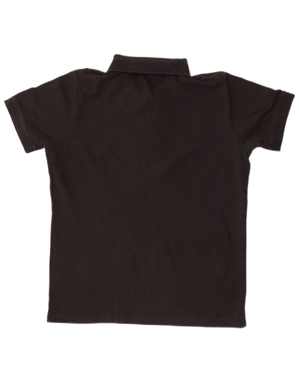 Kappa Mens Polo Shirt Large Black Cotton