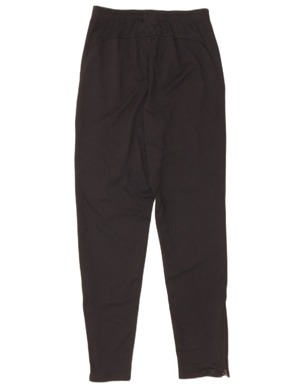 Nike Boys Dri Fit Tracksuit Trousers 13-14 Years XL Black Colourblock