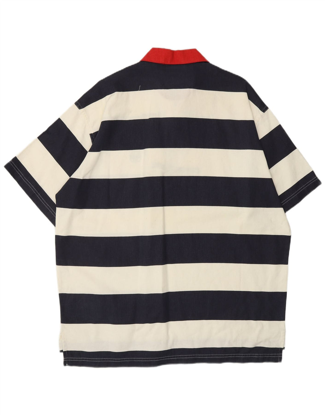 Polo da rugby da uomo NORTH SAILS grande in cotone a righe blu navy