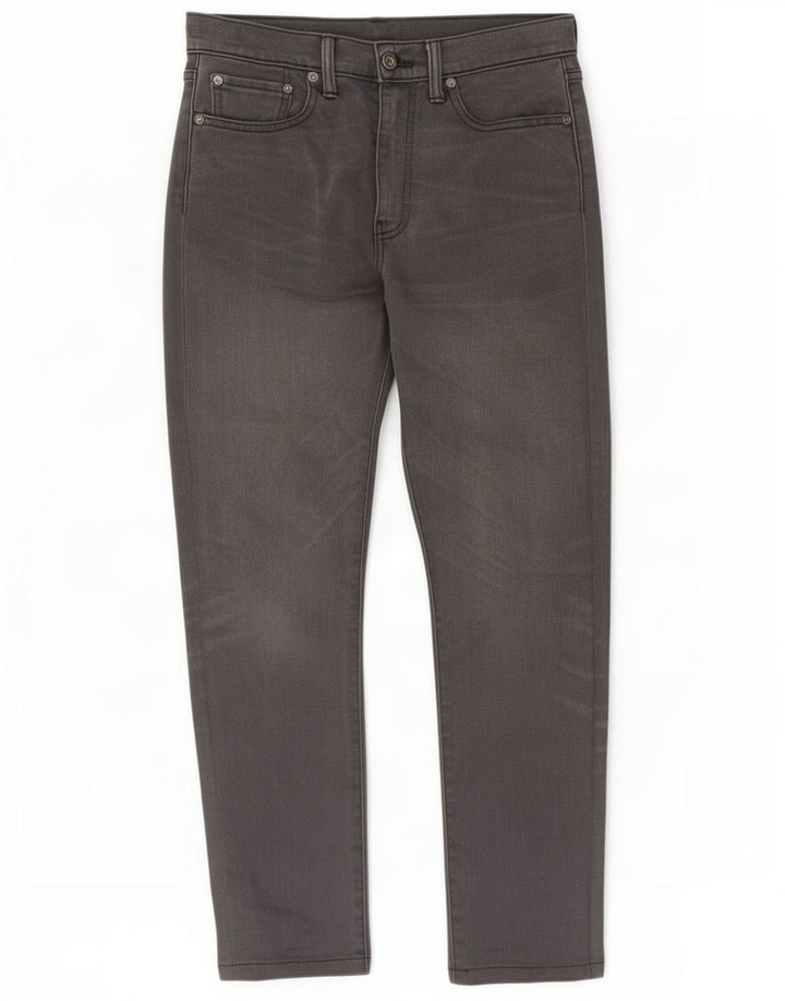 Jeans Levi's Uomo 522 Slim W29 L32 Cotone Grigio