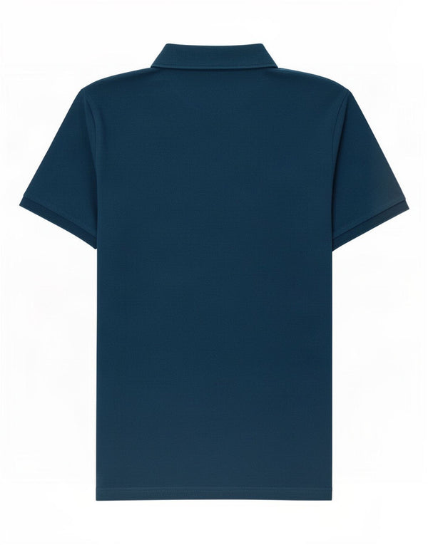 Lyle & Scott Mens Polo Shirt Large Blue Cotton
