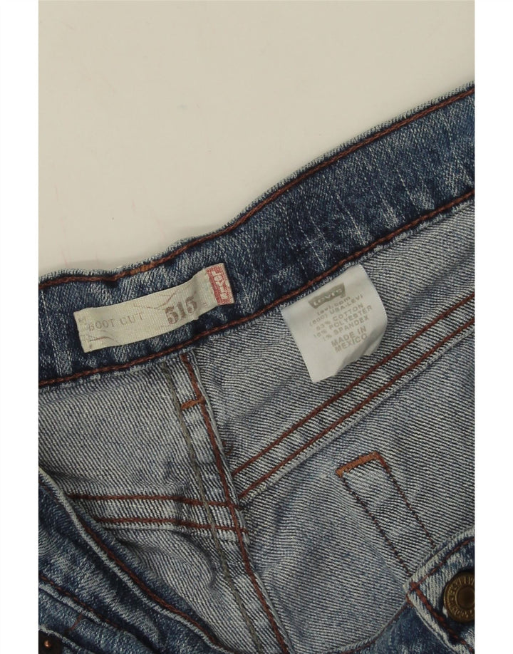 Jeans Levi's Uomo 515 Bootcut W30 L31 Cotone Blu
