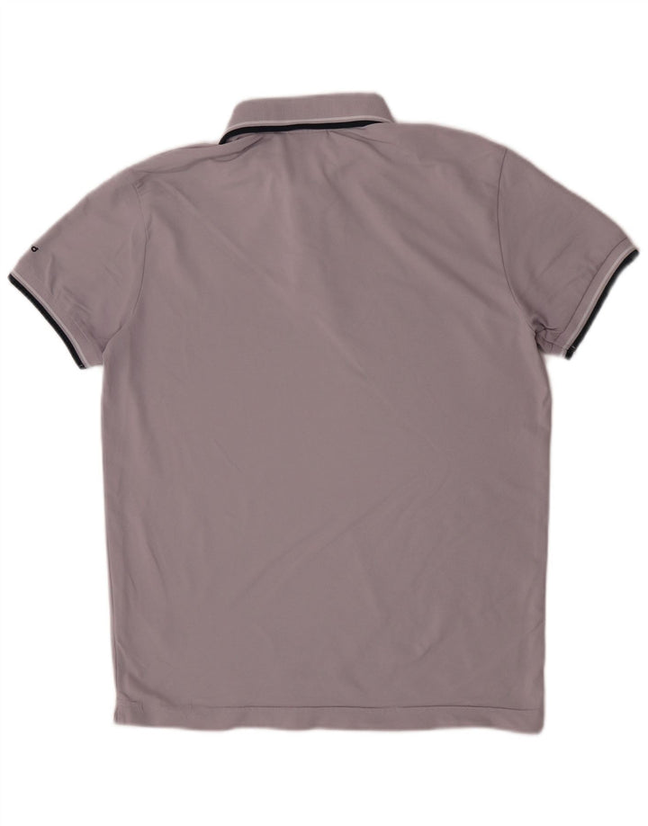 Polo da uomo Chervo UK 40 poliammide viola medio