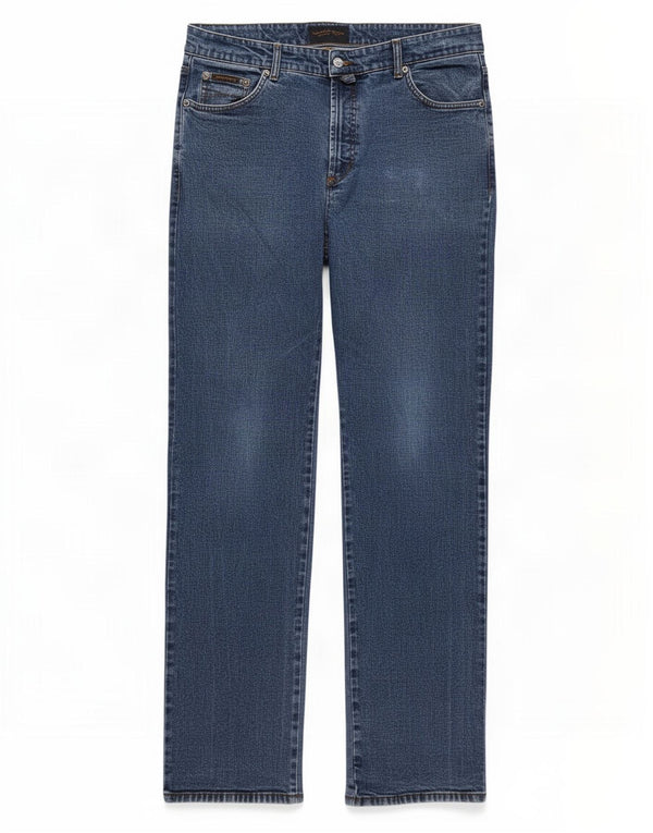 Jeans dritti da uomo Gant W32 L34 Blu