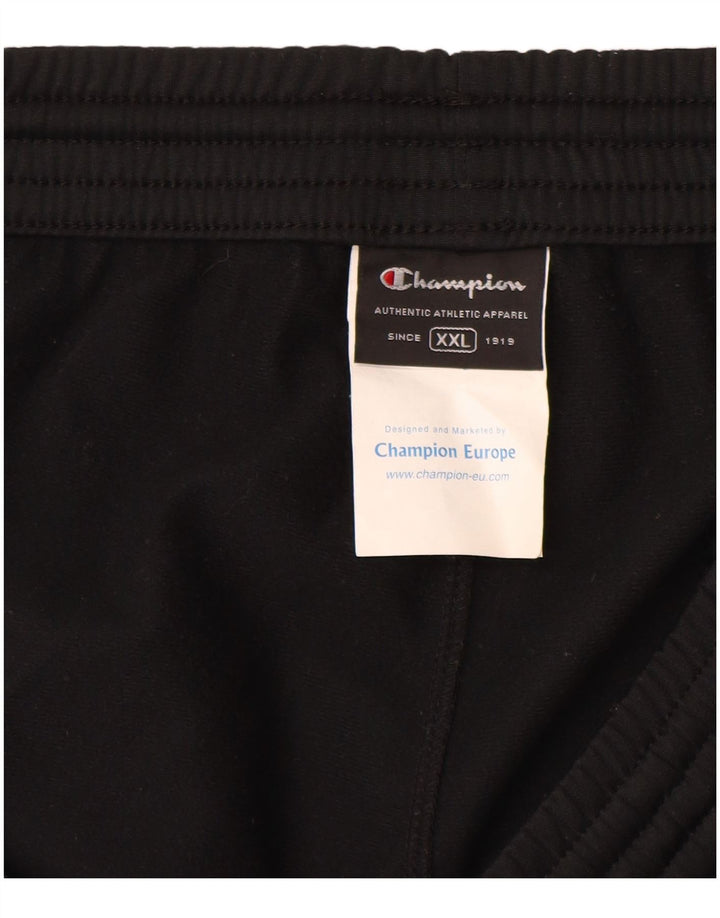 Pantaloni da tuta da uomo Champion 2XL Poliestere nero