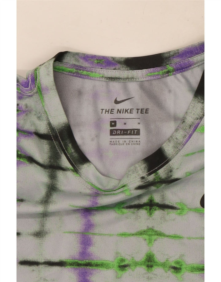 T-shirt da uomo Nike Top media multicolore Tie Dye