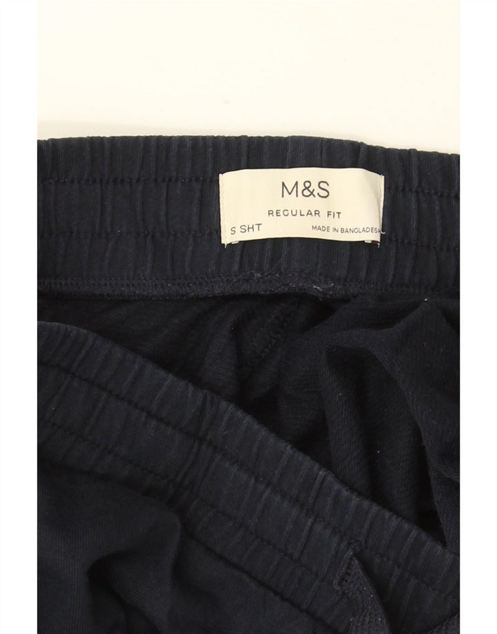 Pantaloni da tuta da uomo MARKS & SPENCER vestibilità regolare piccoli blu navy