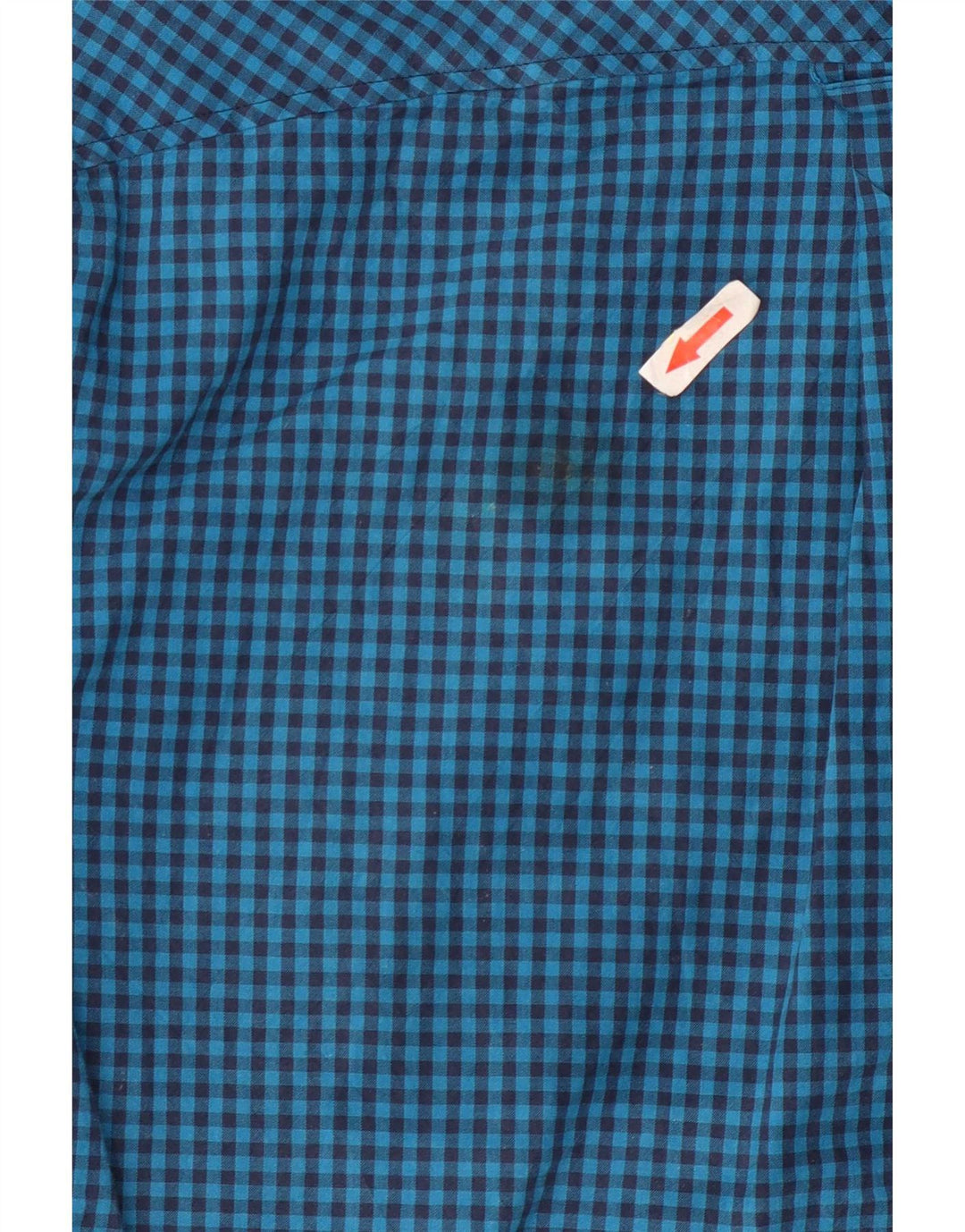 Camicia da uomo Ben Sherman piccola in cotone a quadretti blu