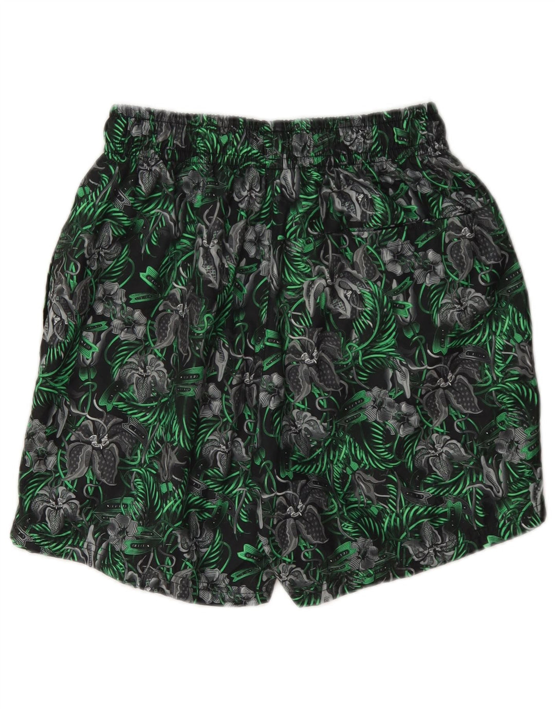Pantaloncini da bagno Nike da uomo piccoli in poliestere floreale verde