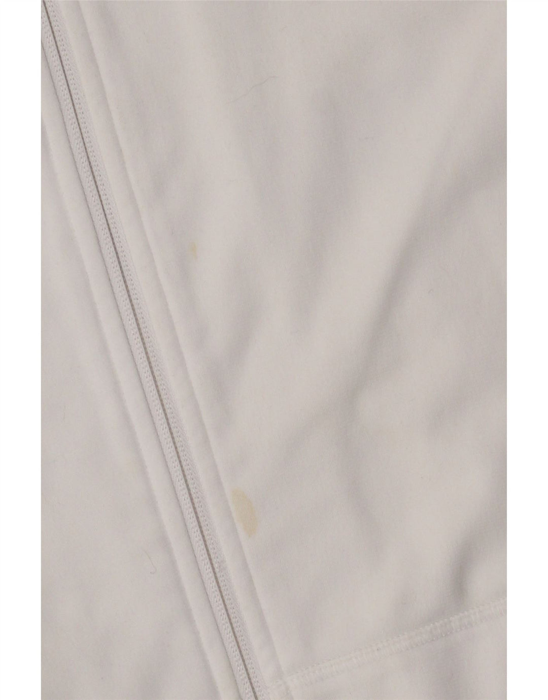 Felpa con cappuccio e zip grafica Adidas da ragazzo 15-16 anni in poliestere bianco