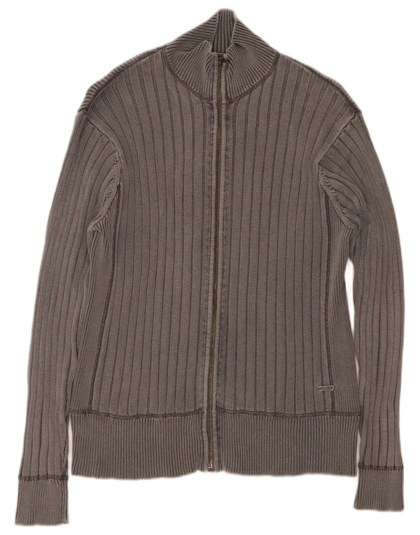 Maglione cardigan da uomo LEVI'S in cotone grigio medio