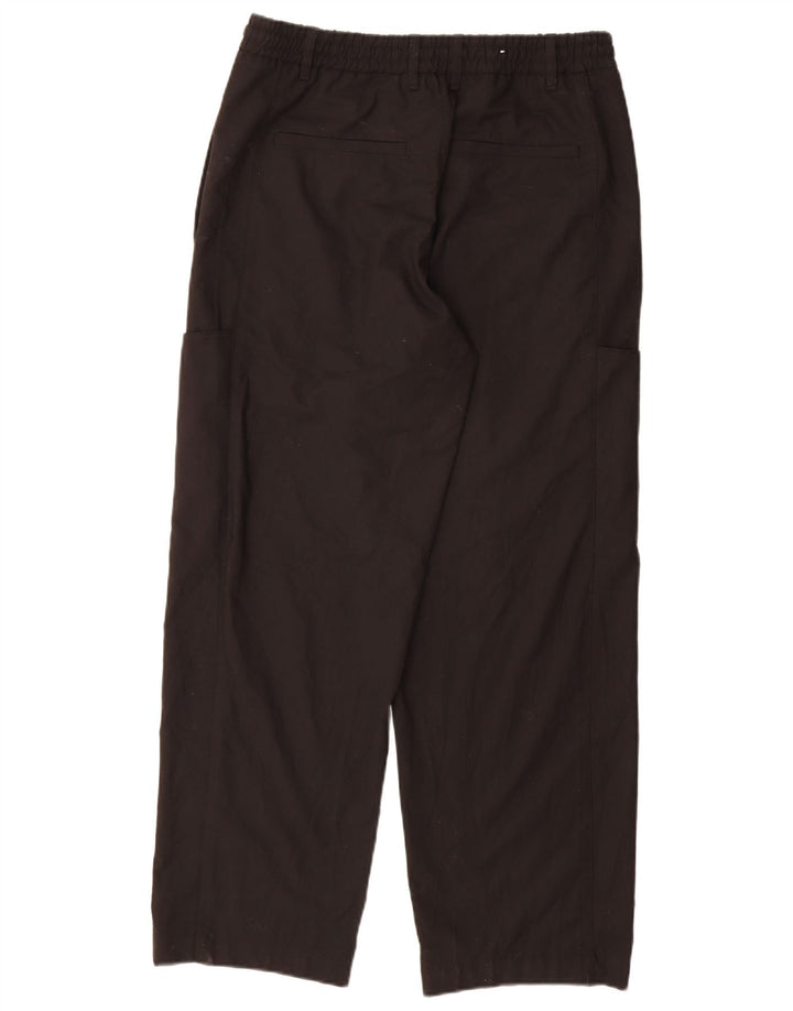 Pantaloni da tuta cargo Zara da uomo in poliestere nero medio