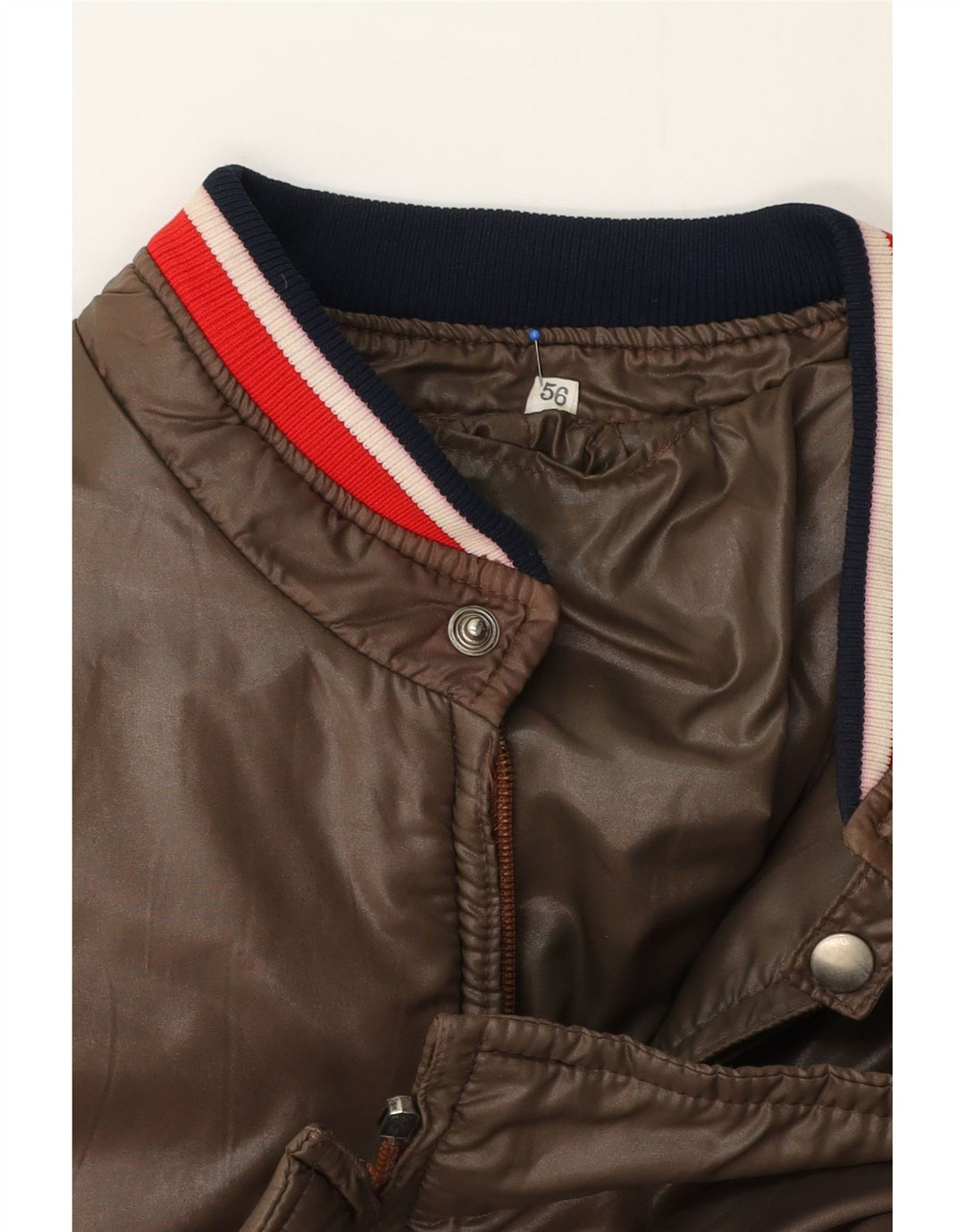 Giacca imbottita da uomo vintage UK 38 Marrone medio