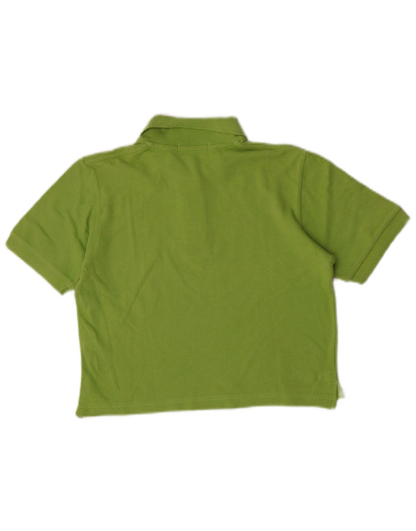 Polo corta da donna Belfe & Belfe UK 12 cotone verde medio