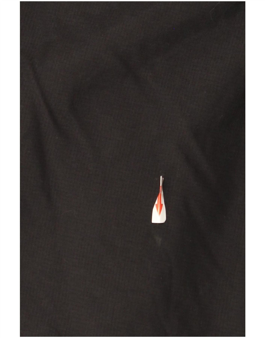Giacca a vento con cappuccio grafica da donna Superdry UK 14 nylon nero medio