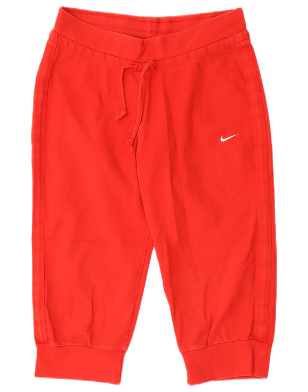 Pantaloncini sportivi Nike Bermuda da donna UK 12 medio rosso cotone