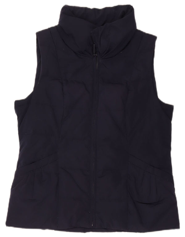 Gilet imbottito da donna Monsoon UK 14 medio poliestere blu navy
