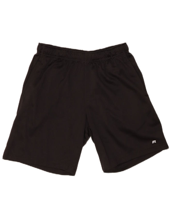 Pantaloncini sportivi Dri-Power da uomo RUSSELL ATHLETIC poliestere nero medio