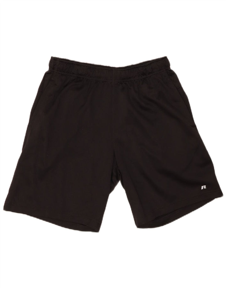 Pantaloncini sportivi Dri-Power da uomo RUSSELL ATHLETIC poliestere nero medio