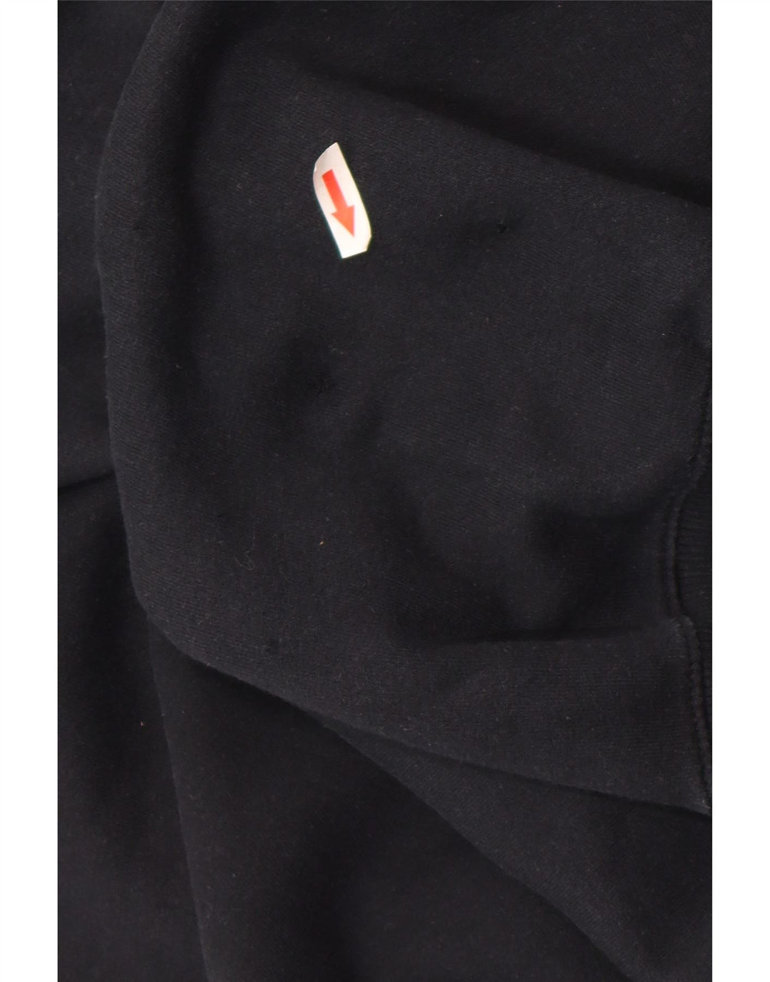 Felpa da uomo Champion Maglione grande in cotone nero