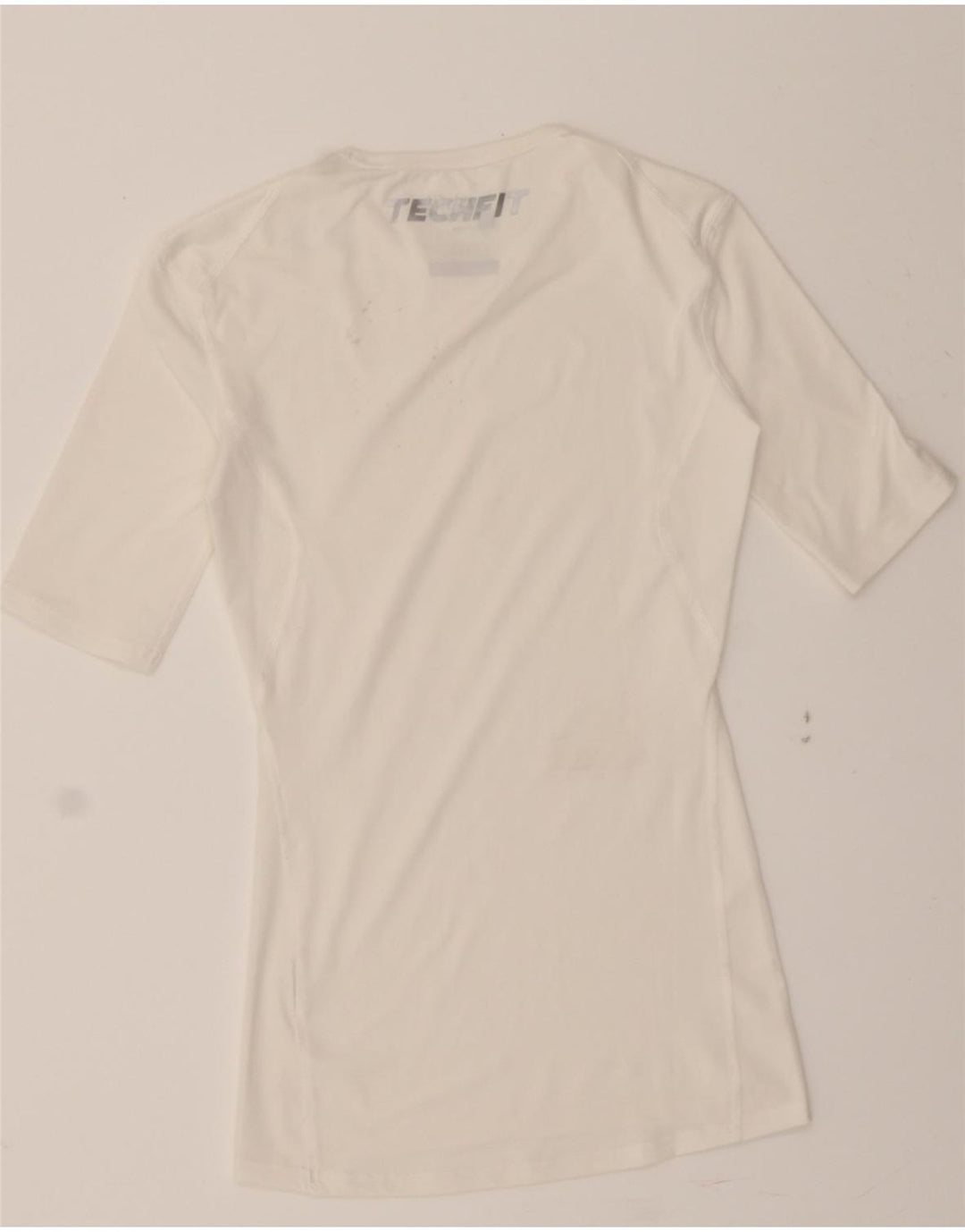 ADIDAS Womens Climalite T-Shirt Top UK 10 Small White Vintage Adidas and Second-Hand Adidas from Messina Hembry 