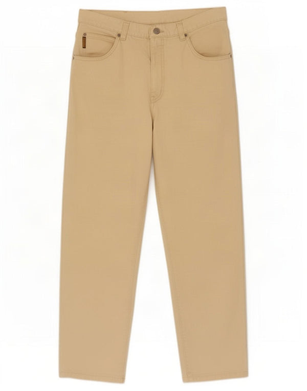 Pantaloni casual affusolati da donna Armani IT 44 medio W28 L28 Beige