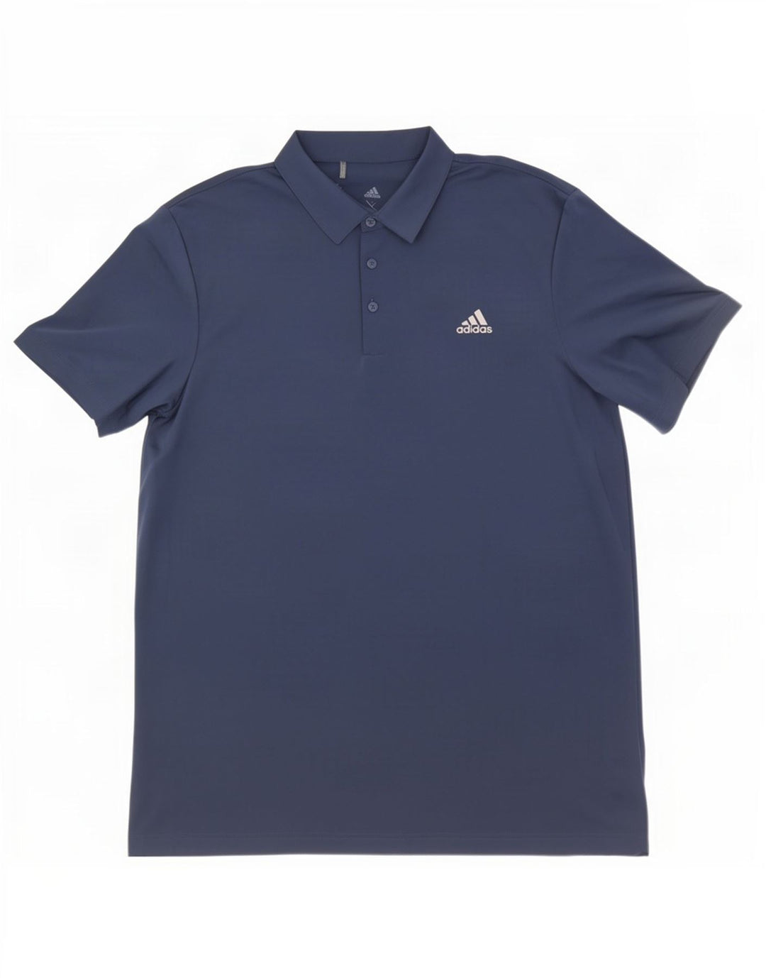 Polo Adidas da uomo XL in poliestere blu navy