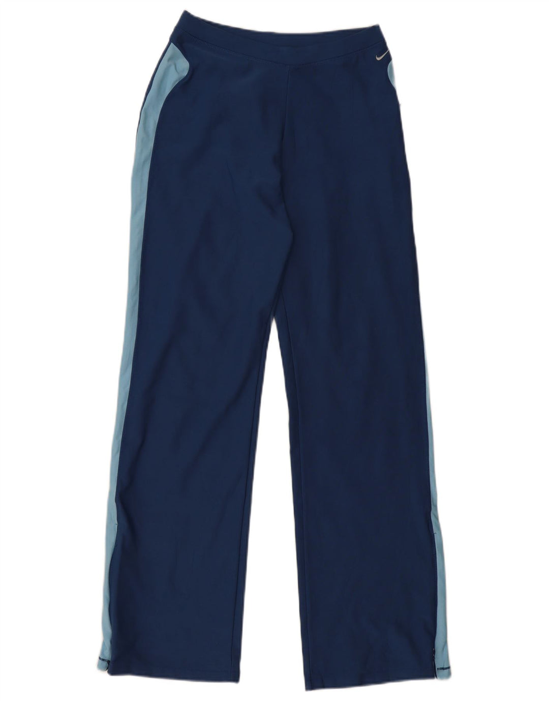 Pantaloni da tuta da donna NIKE UK 10/12 Poliestere color block blu medio