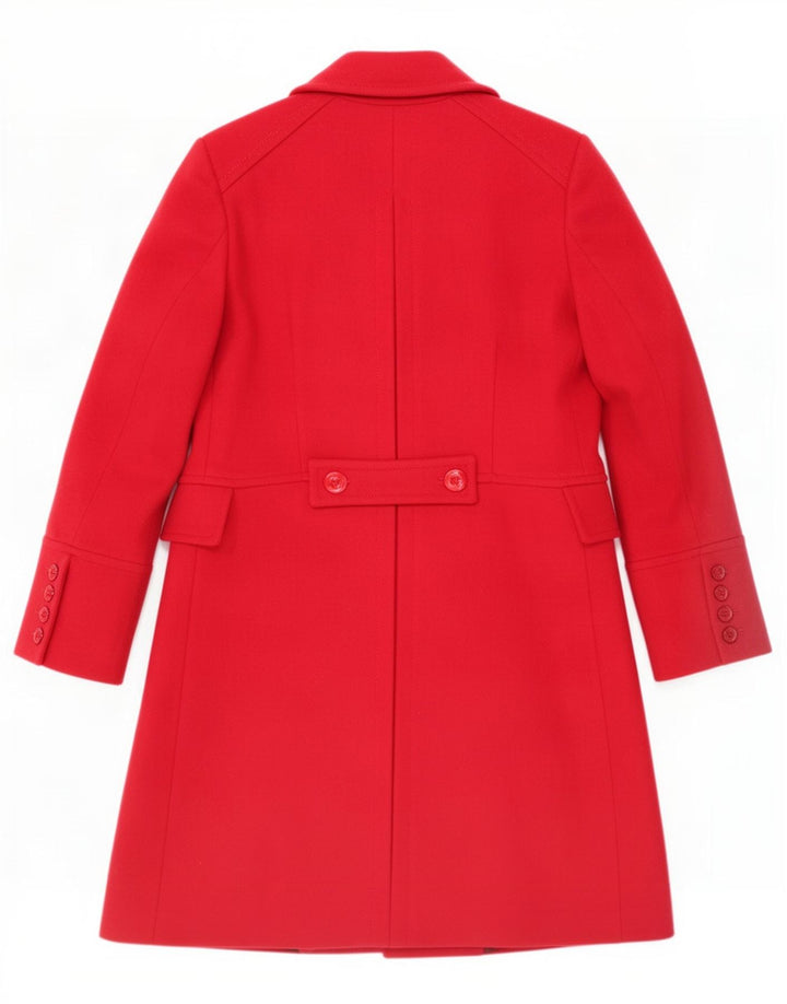 Soprabito Donna Sisley IT 44 Rosso Medio Lana