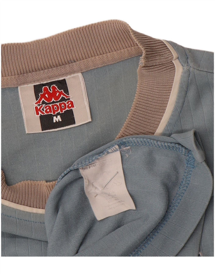 T-shirt uomo Kappa Top Blu Medio in cotone