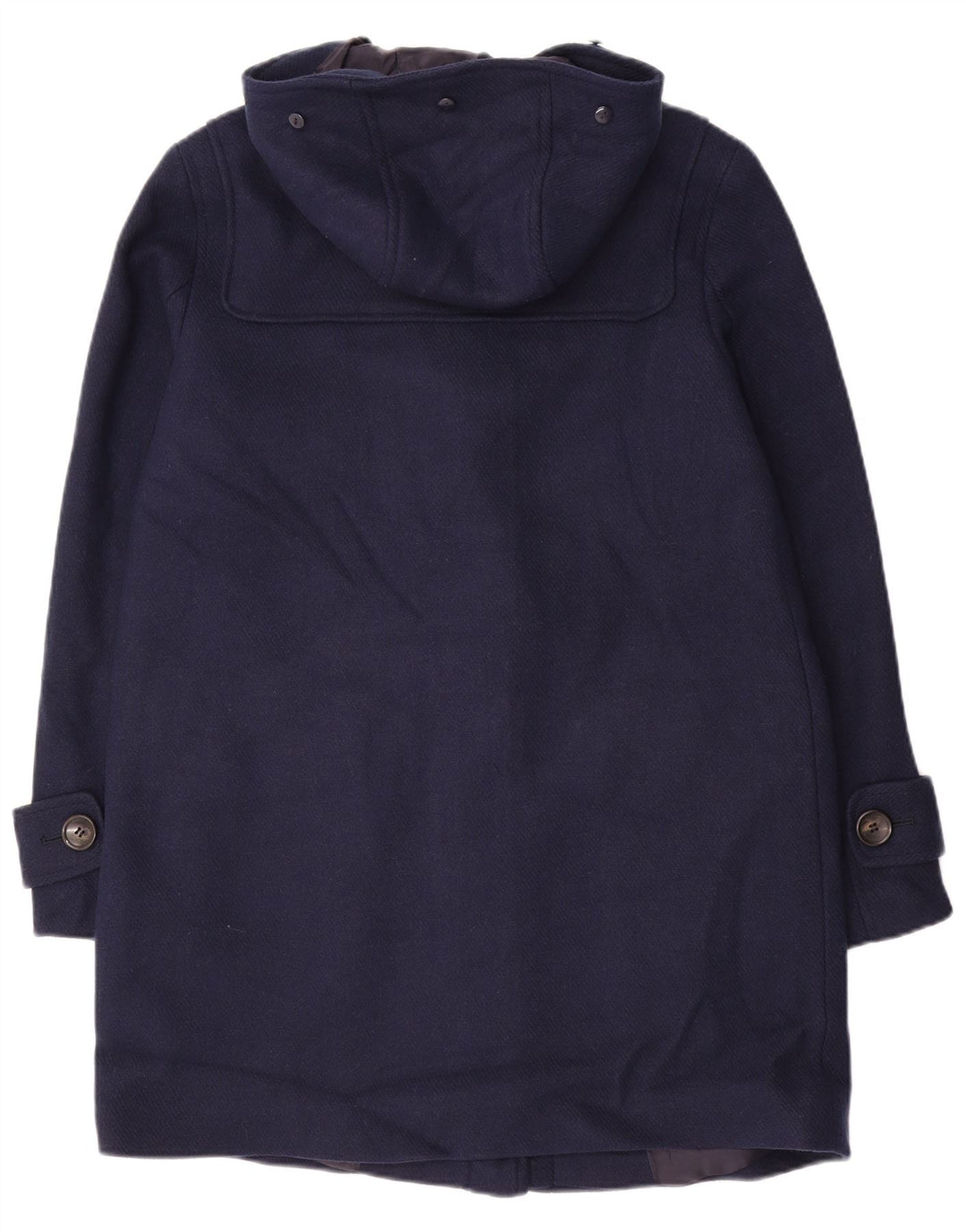 Montgomery con cappuccio da donna Marks & Spencer UK 12 medio in lana blu navy