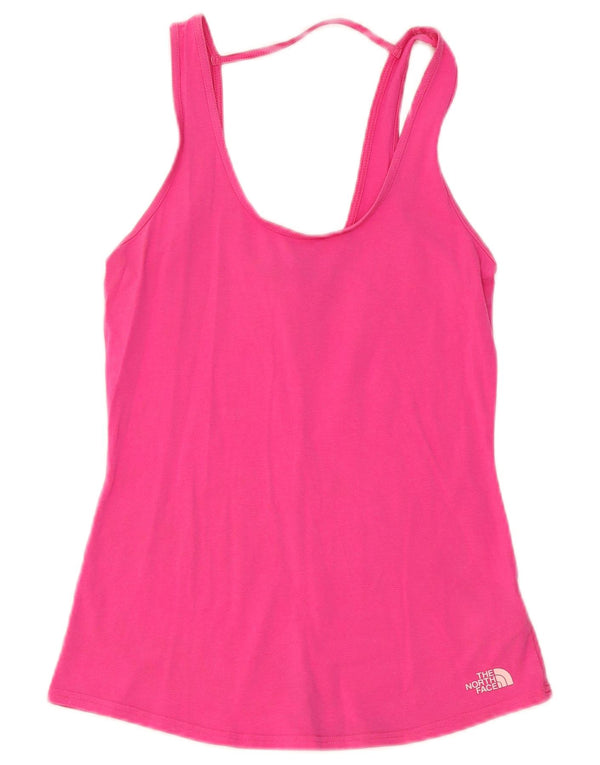 Canotta da donna The North Face UK 8 Small in cotone rosa