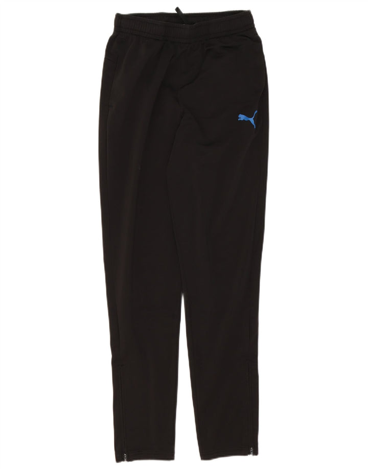 Pantaloni della tuta da ragazzo Puma 13-14 anni in poliestere nero
