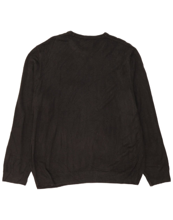 Maglione maglione girocollo da uomo Marks & Spencer 2XL acrilico nero