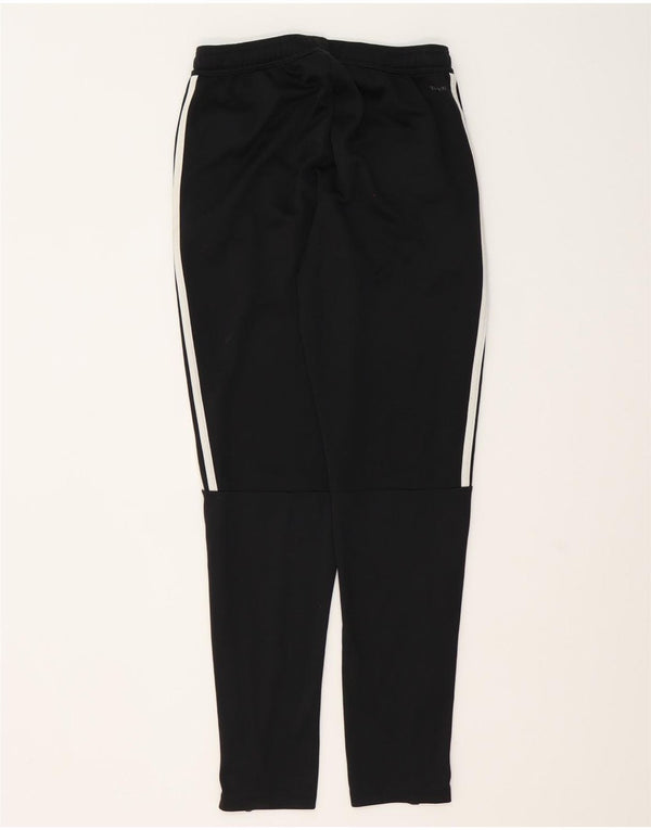 Pantaloni da tuta Adidas Climalite da uomo piccoli in poliestere nero