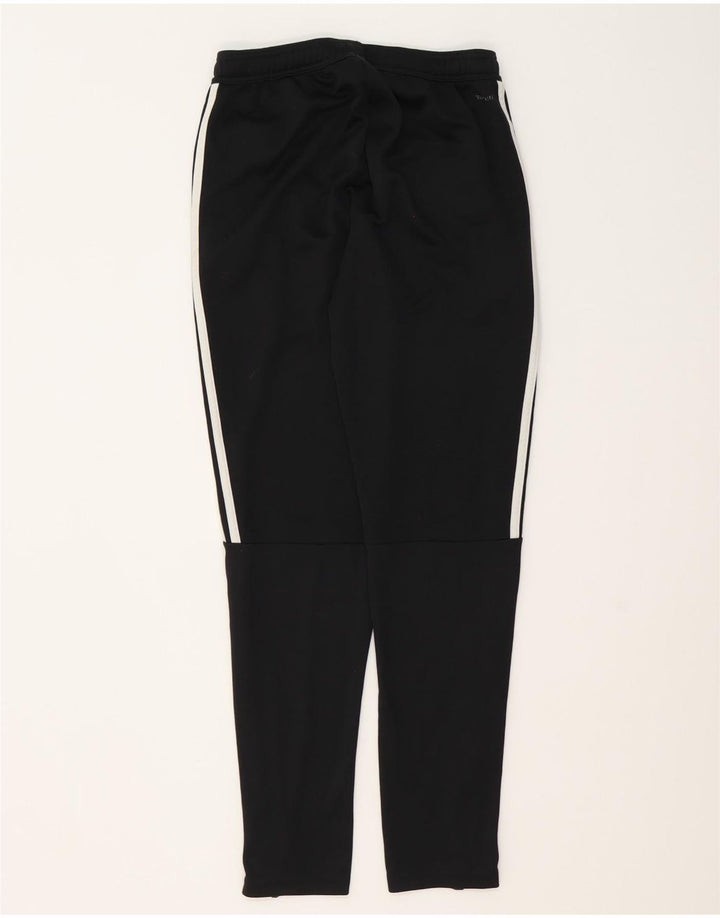 Pantaloni da tuta Adidas Climalite da uomo piccoli in poliestere nero
