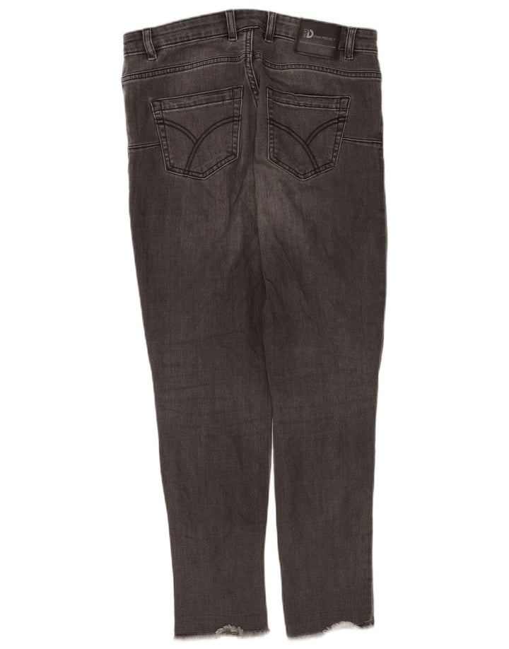 Jeans skinny corti da donna di Dack IT 46 Large W30 L26 Grigio