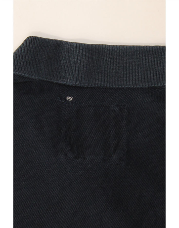 CREW CLOTHING Polo da uomo in cotone blu navy medio
